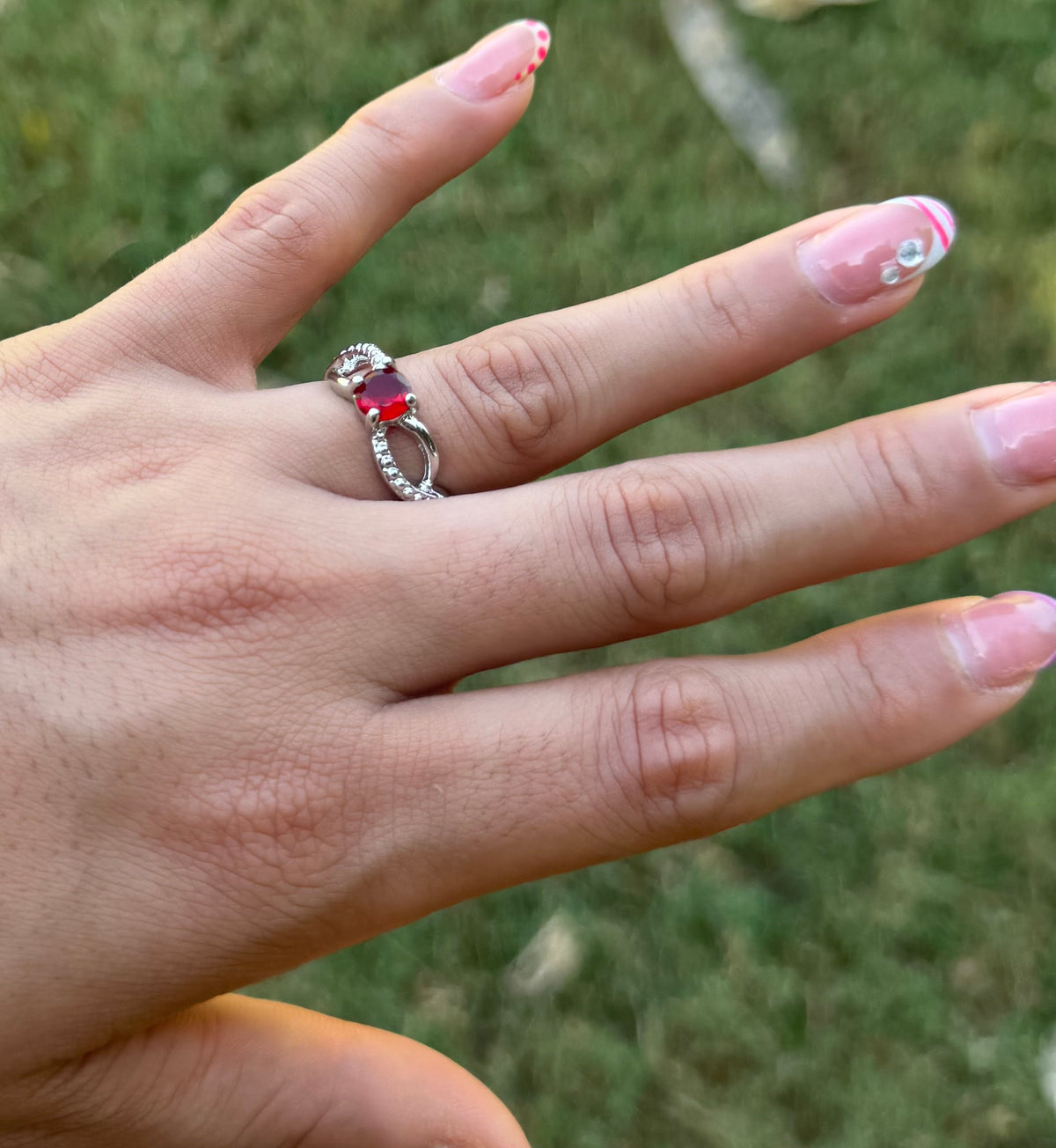 Anillo de ruby
