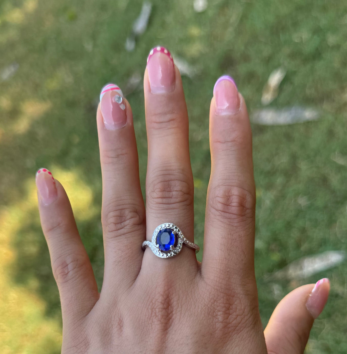 Anillo de zafiro