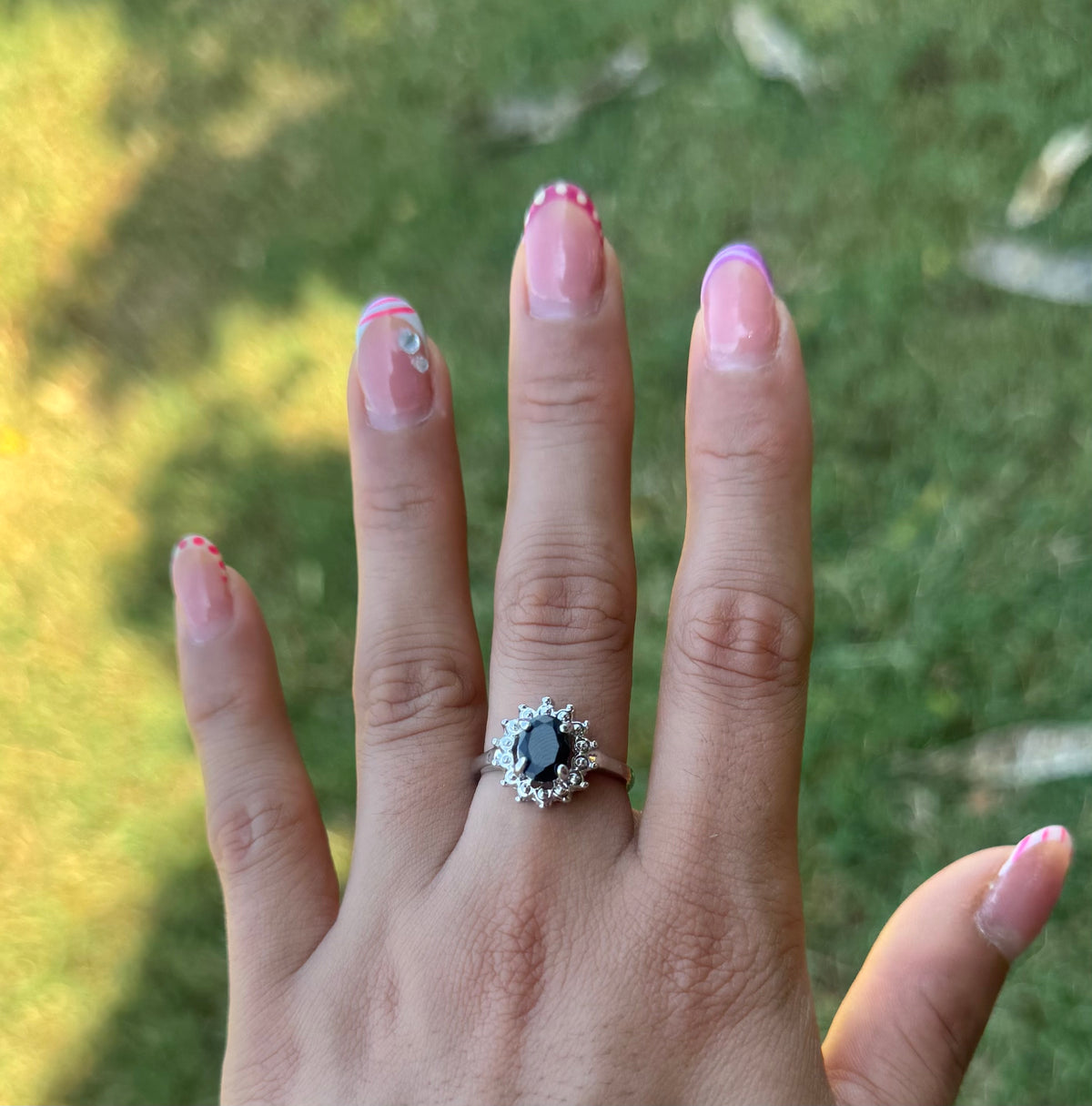 Anillo de zafiro