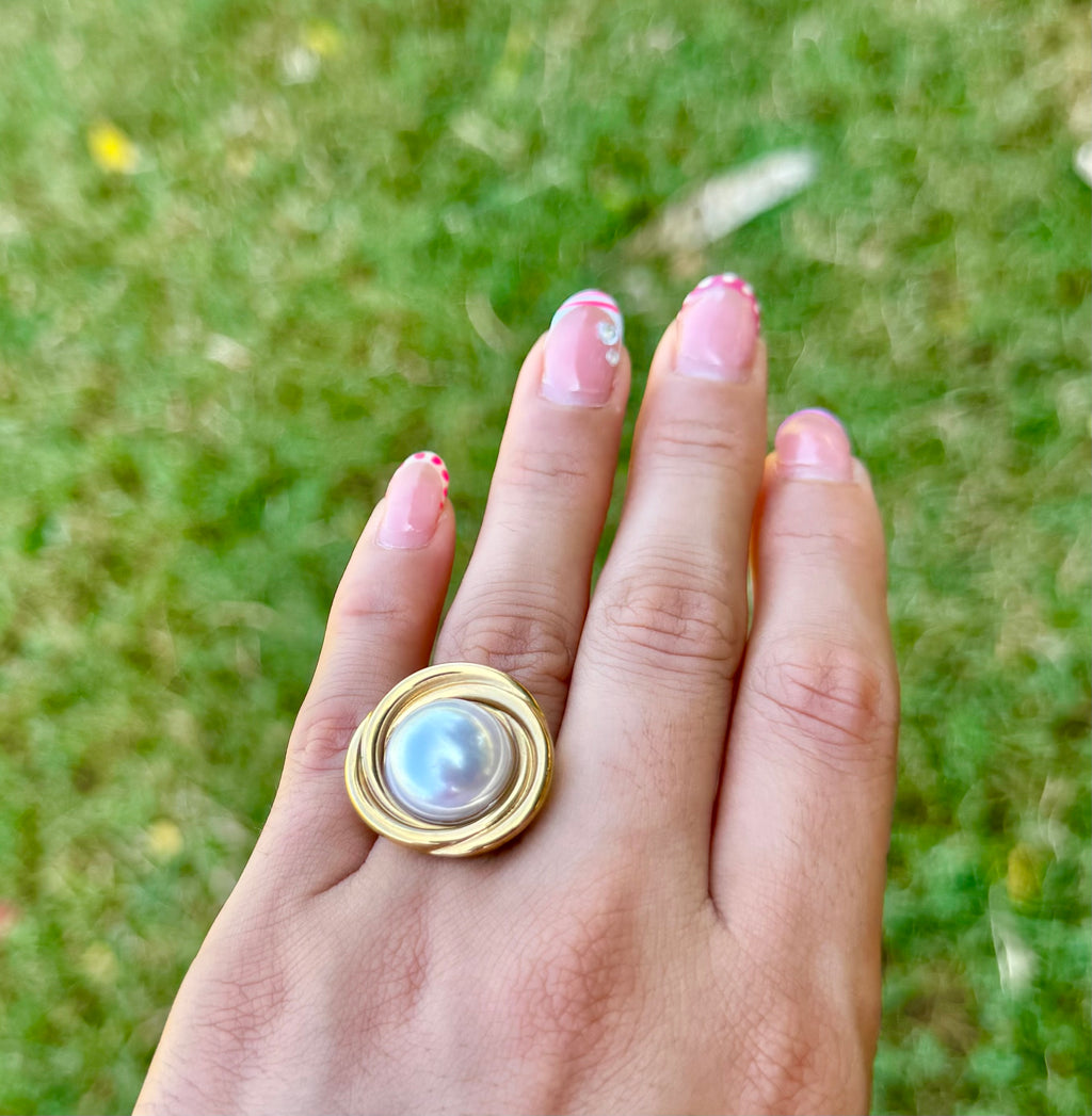 Anillo de perla