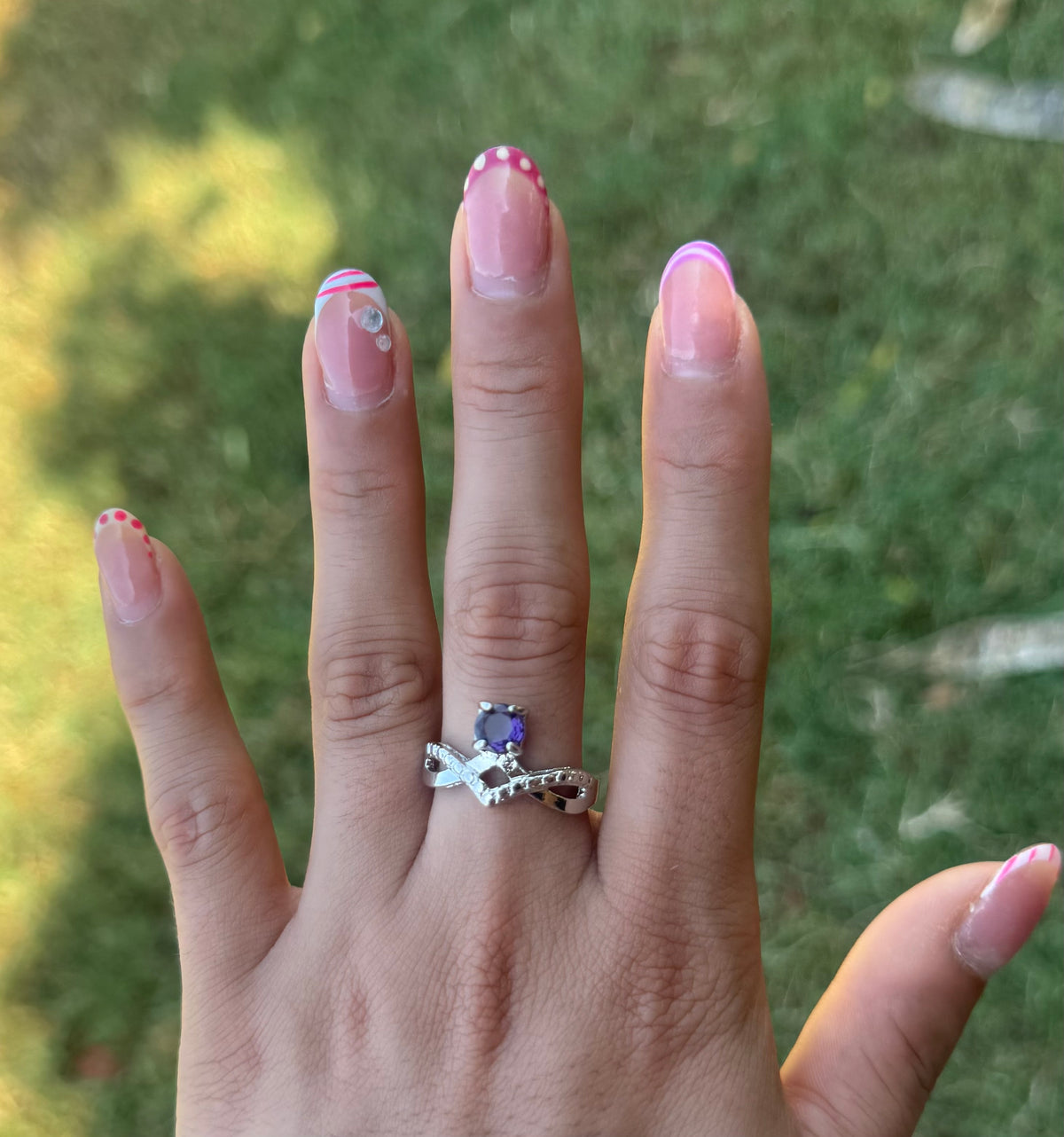 Anillo de amatista
