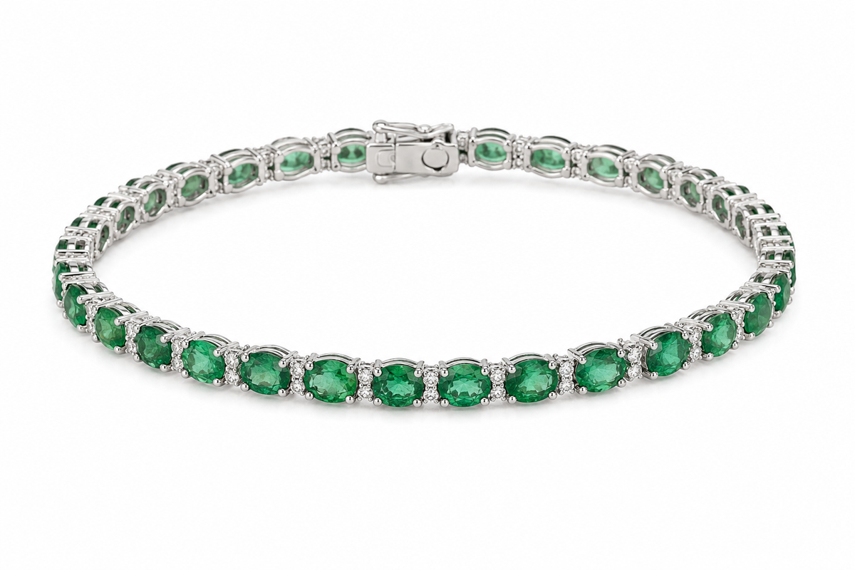 Brazalete de Esmeraldas