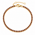 Pulsera tenis roja