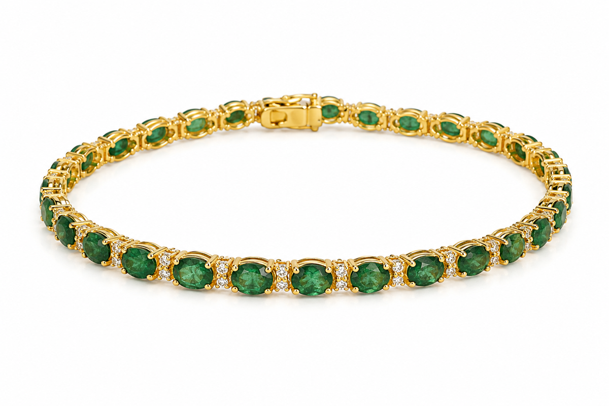 Brazalete de Esmeraldas