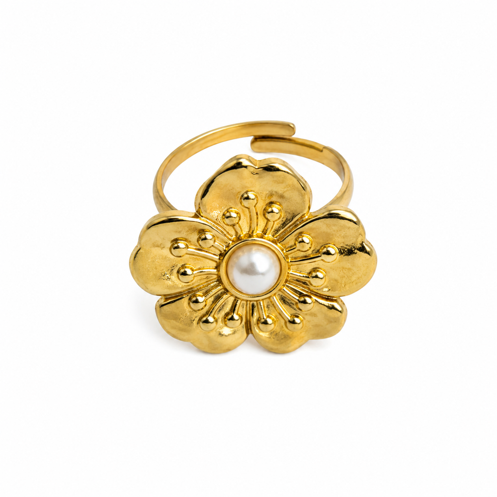 Anillo de flor