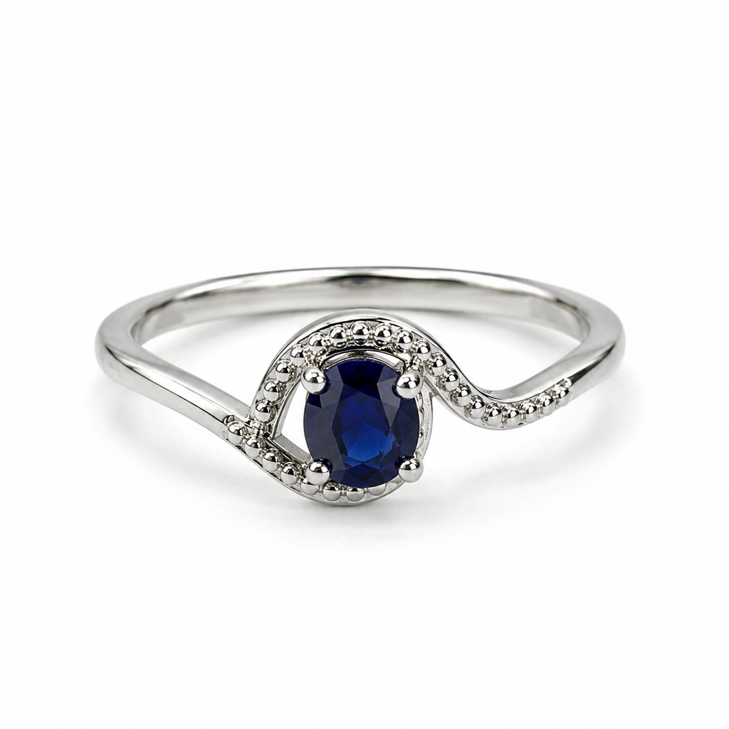 Anillo de zafiro