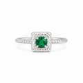 Anillo de esmeralda