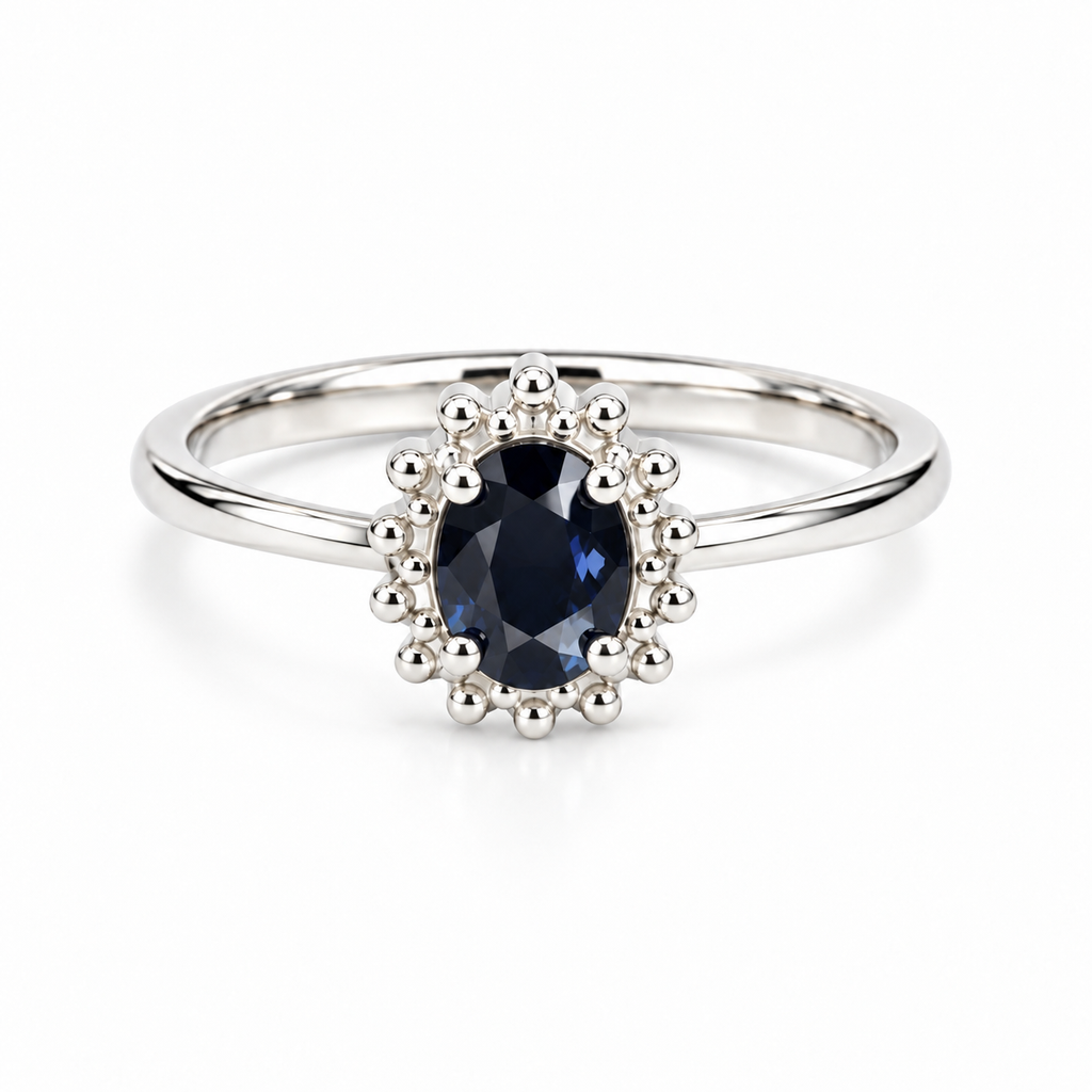 Anillo de zafiro
