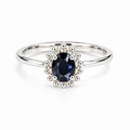 Anillo de zafiro