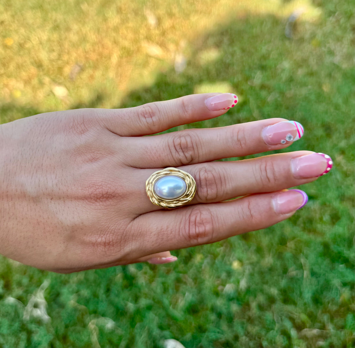 Anillo de perla