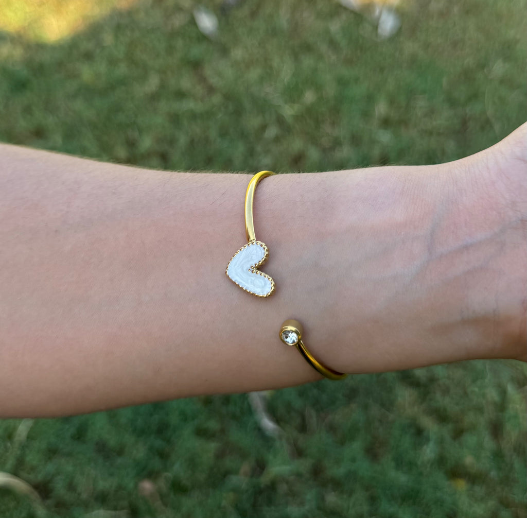 Brazaletes de corazón