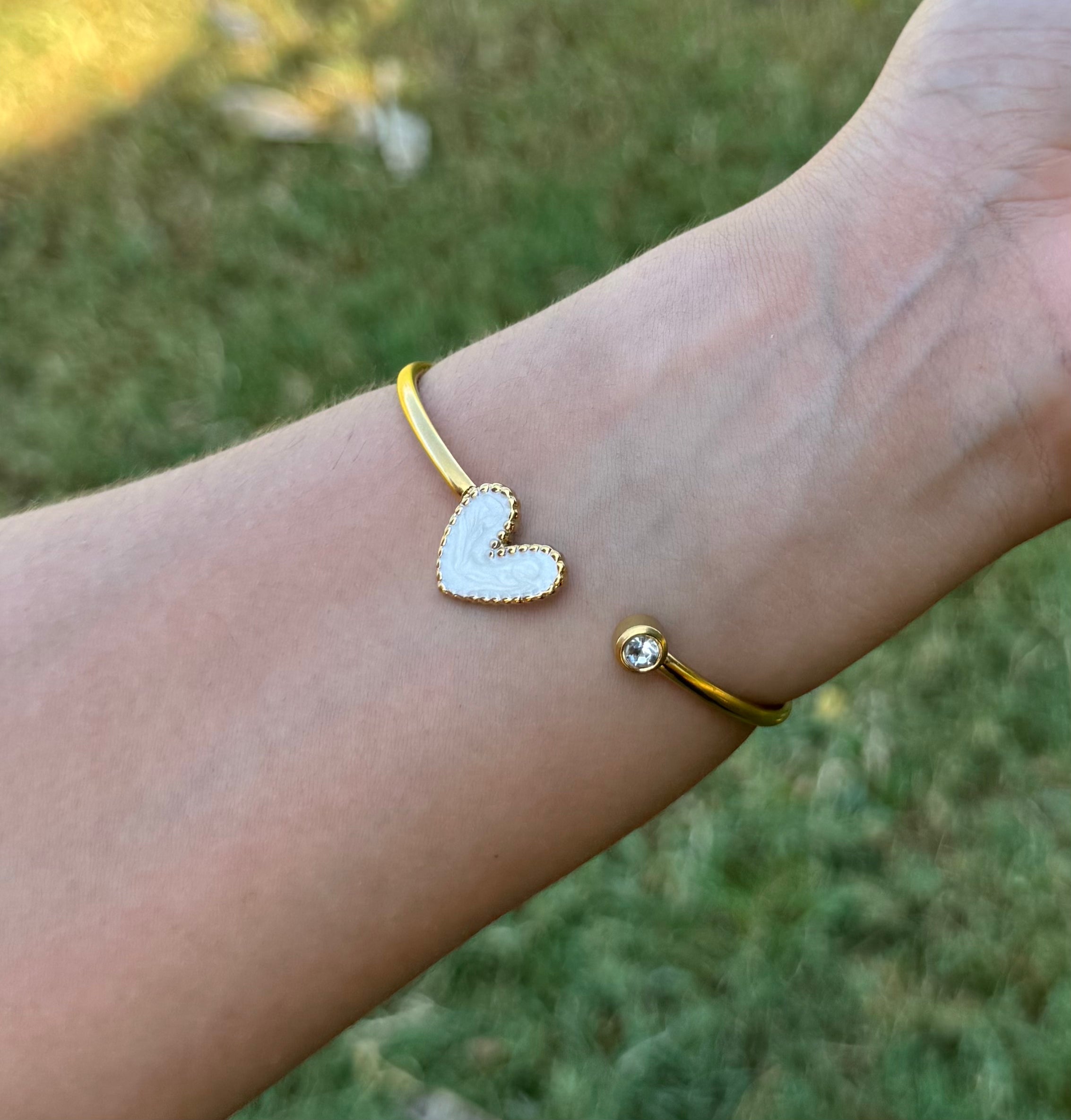 Brazaletes de corazón